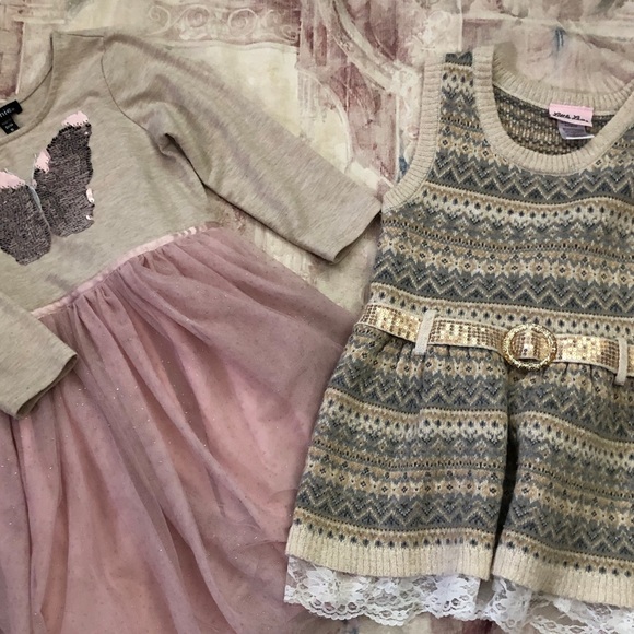 Lot of 2 Girls Dresses Size 5 - Picture 2 of 7